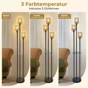 Торшер Lapalife, черный