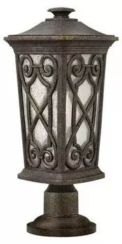 Торшер Licht-Erlebnisse TIBERIUS цвет herbst-braun