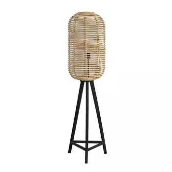Торшер Light & Living/Торшер Табана - натуральный ротанг - 36 x 140 см, коричневый