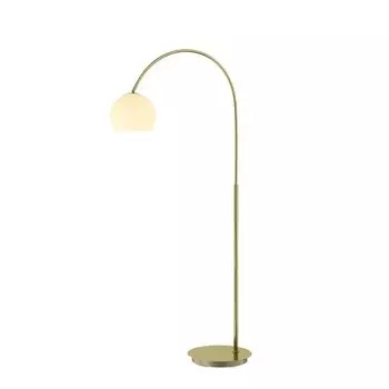 Торшер Lindby "Синтия" белого цвета из стекла