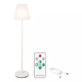 Торшер Lumineo 894460 белый 150 см перезаряжаемый