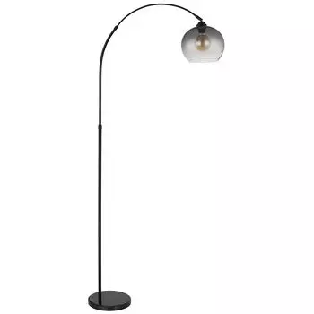 Торшер, мрамор, регулируемый по высоте, H 196см Globo Lighting, черный