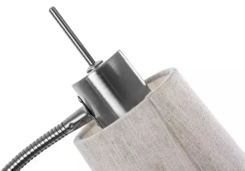 Торшер Nino Leuchten, серебряный