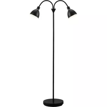 Торшер Nordlux «Луч», лампочка E14 | без лампочек, черный