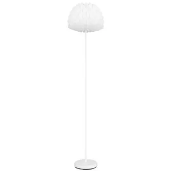 Торшер, ножной переключатель, металл, белый, H 160см etc-shop