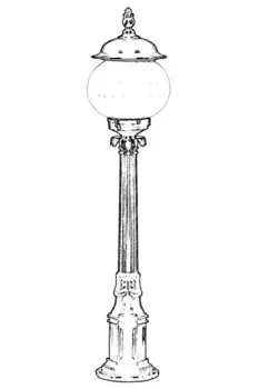 Торшер Opviq, черный