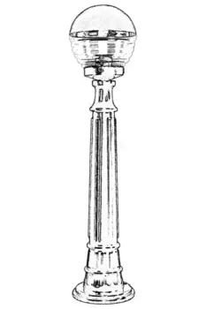 Торшер Opviq, черный