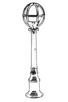 Торшер Opviq, черный