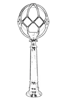 Торшер Opviq, черный