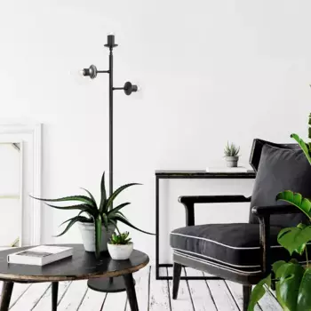 Торшер Opviq, черный