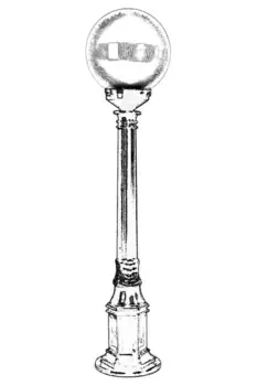 Торшер Opviq, черный