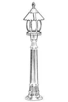 Торшер Opviq, черный