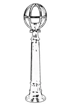 Торшер Opviq, черный