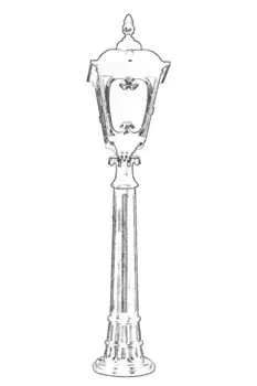 Торшер Opviq, черный