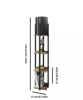 Торшер Opviq, черный