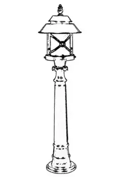 Торшер Opviq, черный