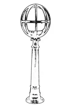 Торшер Opviq, черный