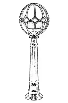 Торшер Opviq, черный