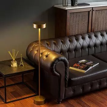 Торшер Opviq полумесяц-FRS1304, золото