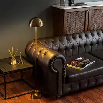 Торшер Opviq полумесяц-FRS1314, золото