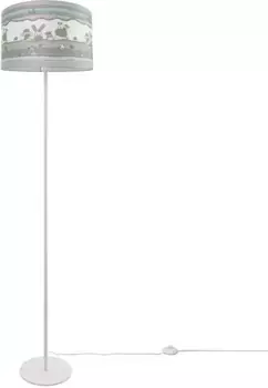 Торшер Paco Home "Cosmo 210", 1 лампочка, лампочка E27 | без лампочки, детский светильник LED для детской комнаты, животный мотив, игривый, торшер E27 38 см, Рост: 144 см, белый
