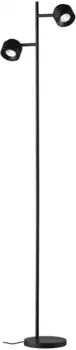 Торшер Paulmann Puric Pane, 2 пламени, 3-ступенчатая регулировка яркости 18,0 см, Рост: 145,0 см., черный
