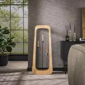 Торшер Present Time, коричневый