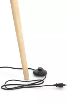 Торшер Present Time, коричневый