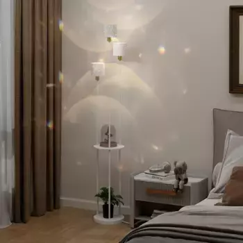 Торшер Puluomis, белый