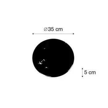 Торшер QAZQA, черный