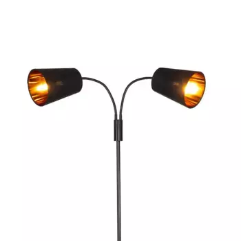 Торшер QAZQA, черный