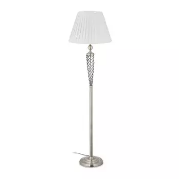 Торшер Relaxdays, 42x42x157 см, серебристый