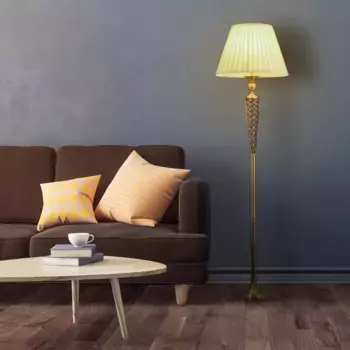 Торшер Relaxdays, медный