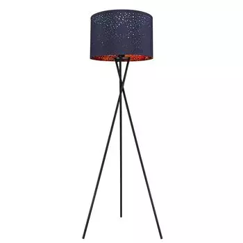Торшер RGB LED, синий, черный, текстиль, управление через приложение, D 62 см Globo Lighting