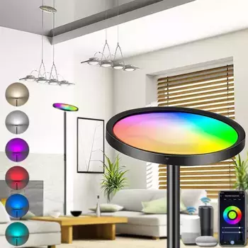 Торшер Rosikey, черный