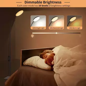 Торшер SERBASIC, черный