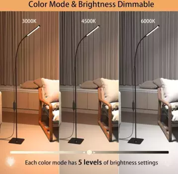 Торшер SERBASIC, черный