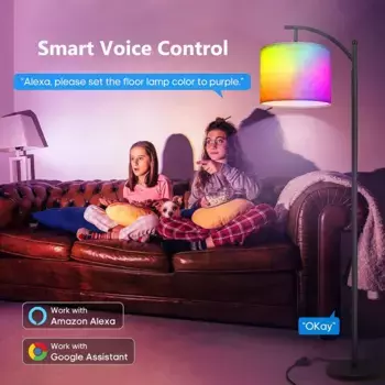 Торшер SERBASIC, черный