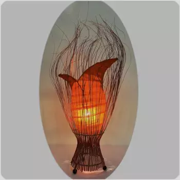 Торшер Simandra, оранжевый