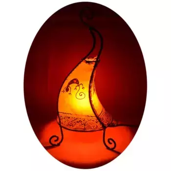 Торшер Simandra, оранжевый