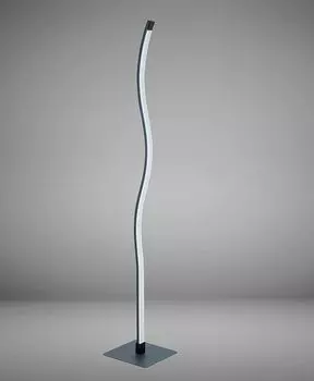 Торшер со светодиодным модулем *WAVE* 14 Вт, плавная регулировка яркости, антрацит Trango