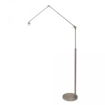 Торшер Steinhauer Prestige Chic 1-лампочка серебристый матовый 145x35см