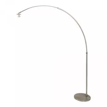 Торшер Steinhauer Sparkled Light 1-лампочка матовая сталь 125-166x34см