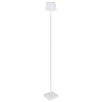 Торшер светодиодный, сенсорный диммер, USB, CCT, белый, IP44, H 120 см Globo Lighting