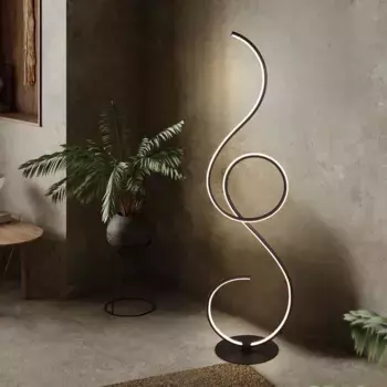 Торшер TRIO, черный