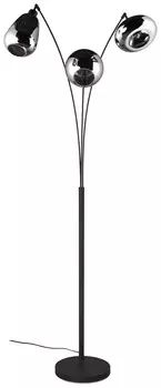 Торшер Trio Leuchten, 200x30x71 см, черный/хром