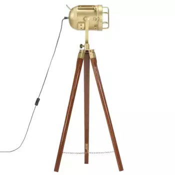 Торшер Vidaxl, коричневый