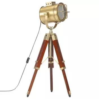 Торшер vidaXL штатив из массива дерева манго 69 см