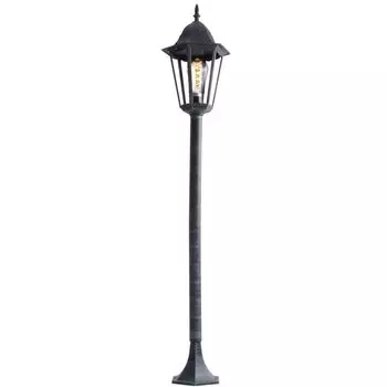 Торшер в деревенском стиле для наружного использования NORDERNEY etc-shop, черный