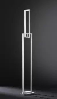 Торшер Wofi, серебряный